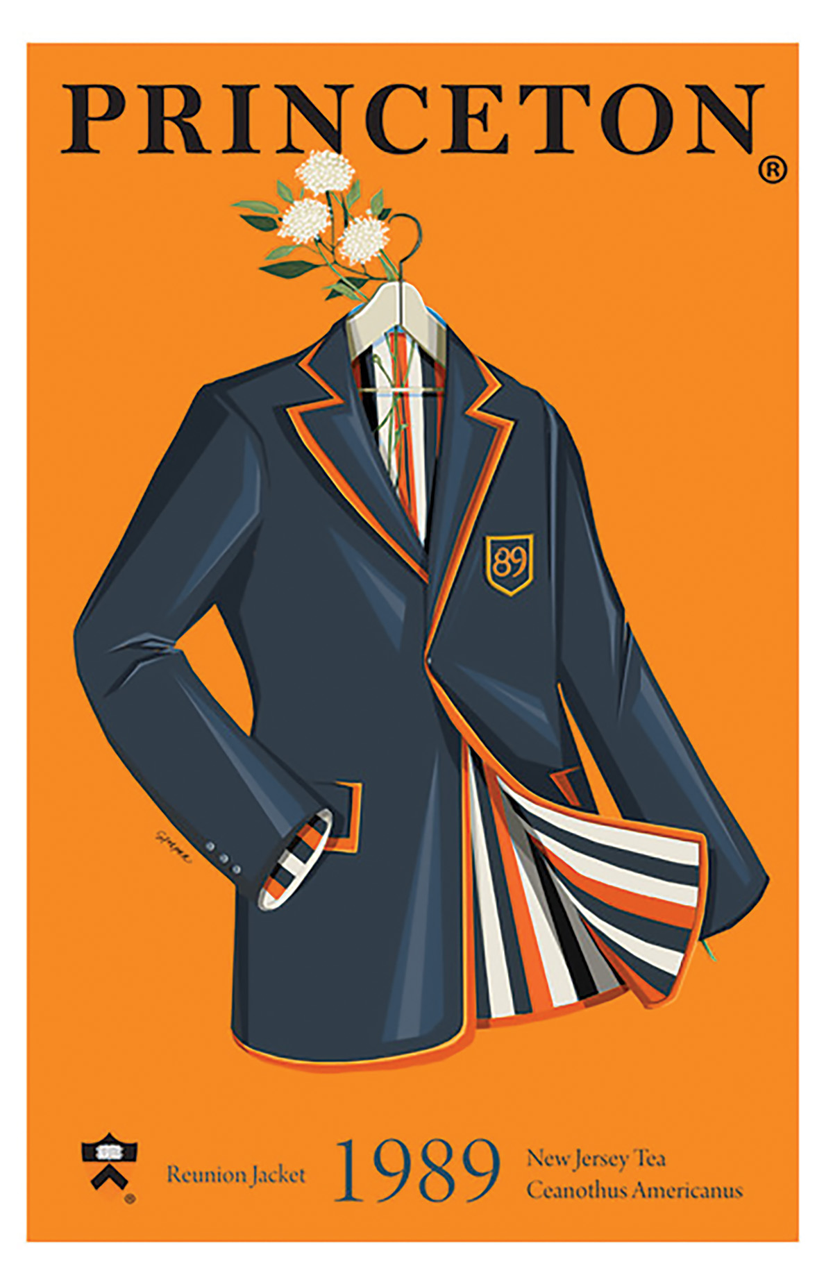 Illustrator Creates Posters of Princeton Class Jackets | Princeton